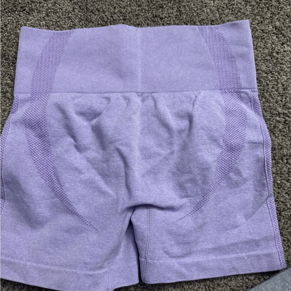 Women's Purple Biker Shorts